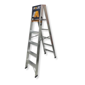 Escalera tipo tijera doble acceso