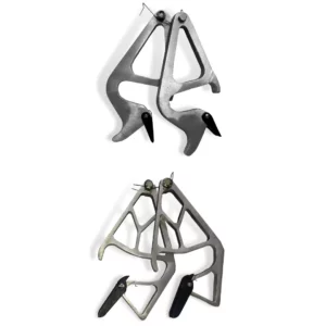 Trabapeldaños para escaleras extensibles