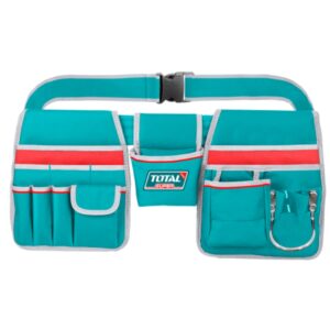 Cinturón para herramientas 12 bolsillos TOTAL