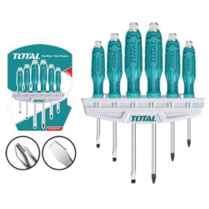 Juego de Destornilladores de 6 piezas TOTAL