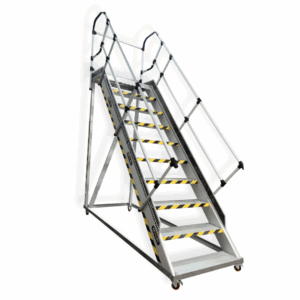 Escalera tipo plataforma de trabajo tipo II